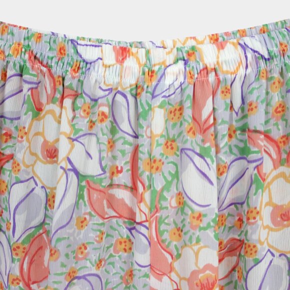 Vintage Victoria's Secret Gold Label 2-Piece Floral Loungewear Set Size Small - Picture 6 of 10